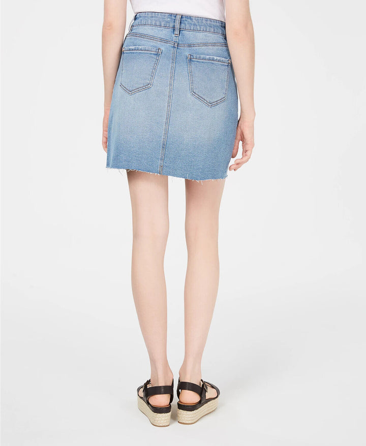 Tinseltown Juniors' Denim Mini Skirt