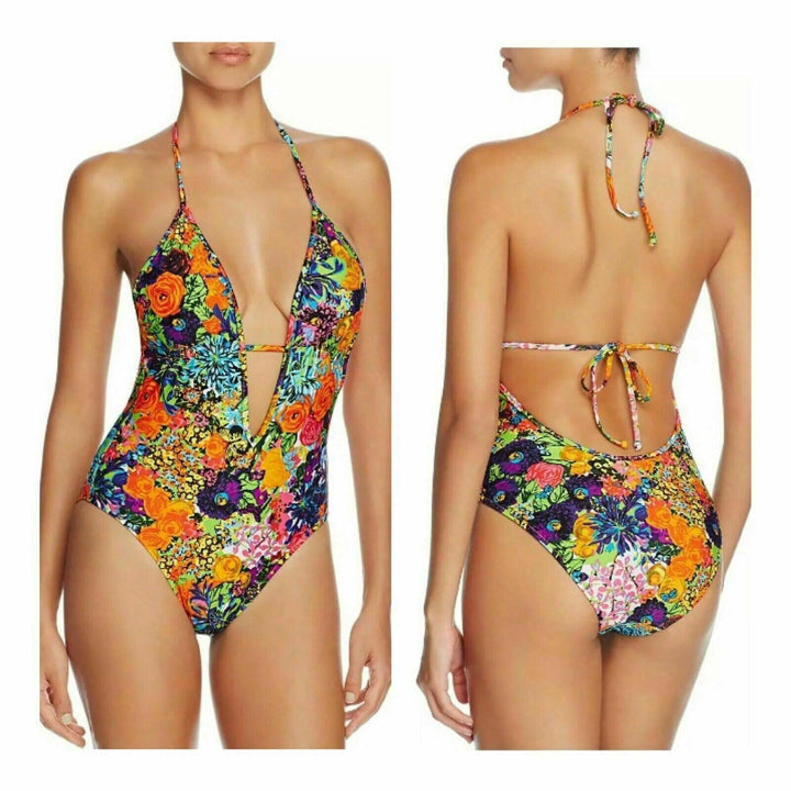 Milly Acapulco Traje de baño de una pieza Talla P # 30B 83 NUEVO