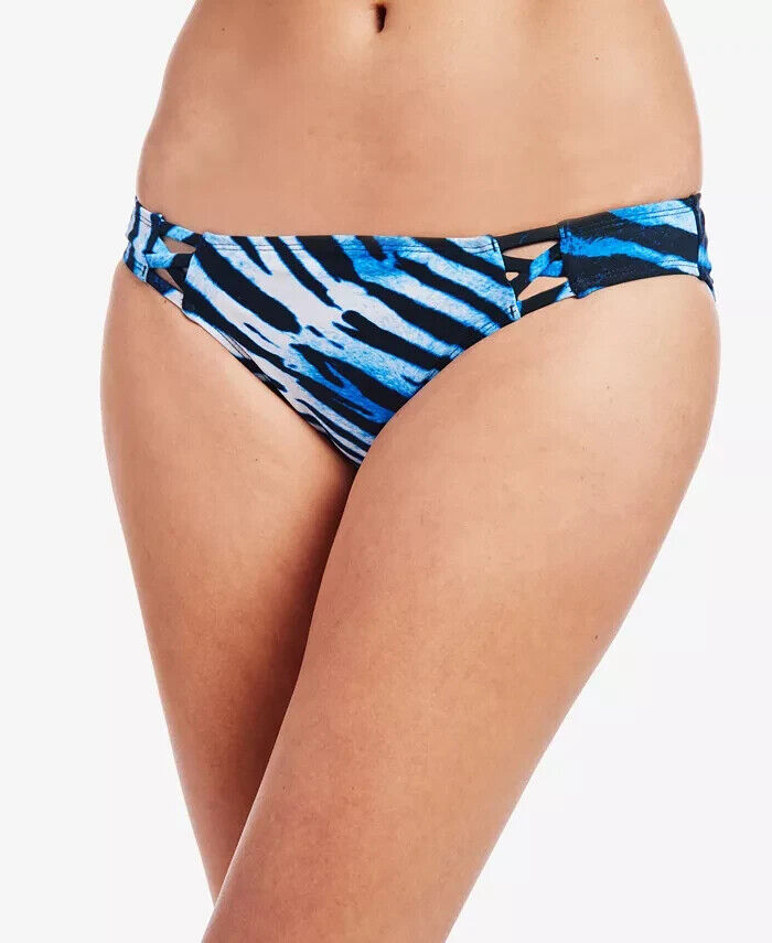 RACHEL RACHEL ROY Strappy-Front Bikini Bottoms MSRP $59 Size L # U10 362 NEW