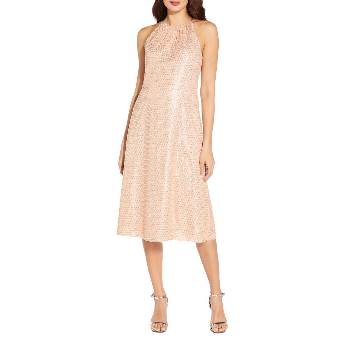 Aidan Mattox Halter Cocktail Dress – DGFOutlet