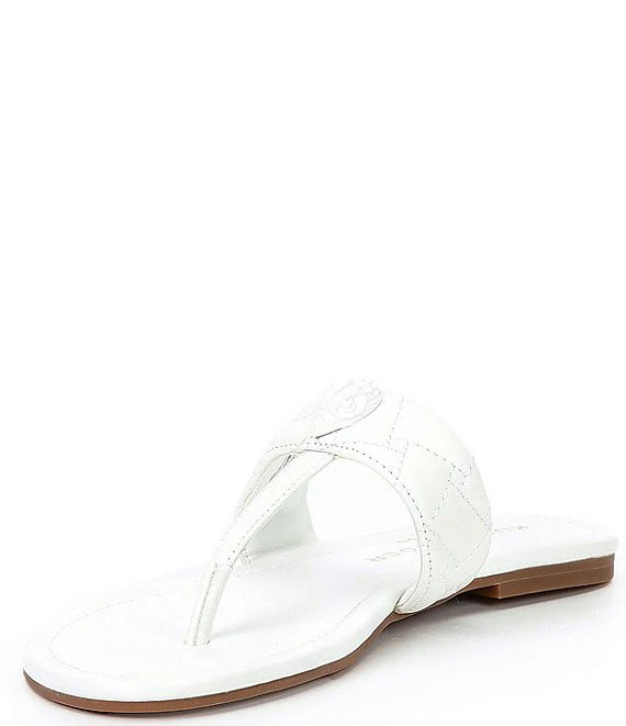Kurt Geiger Kensington Eagle Head Detail Flat Sandals