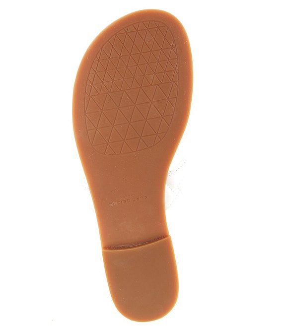 Kurt Geiger Kensington Eagle Head Detail Flat Sandals