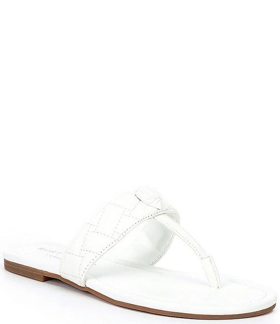Kurt Geiger Kensington Eagle Head Detail Flat Sandals