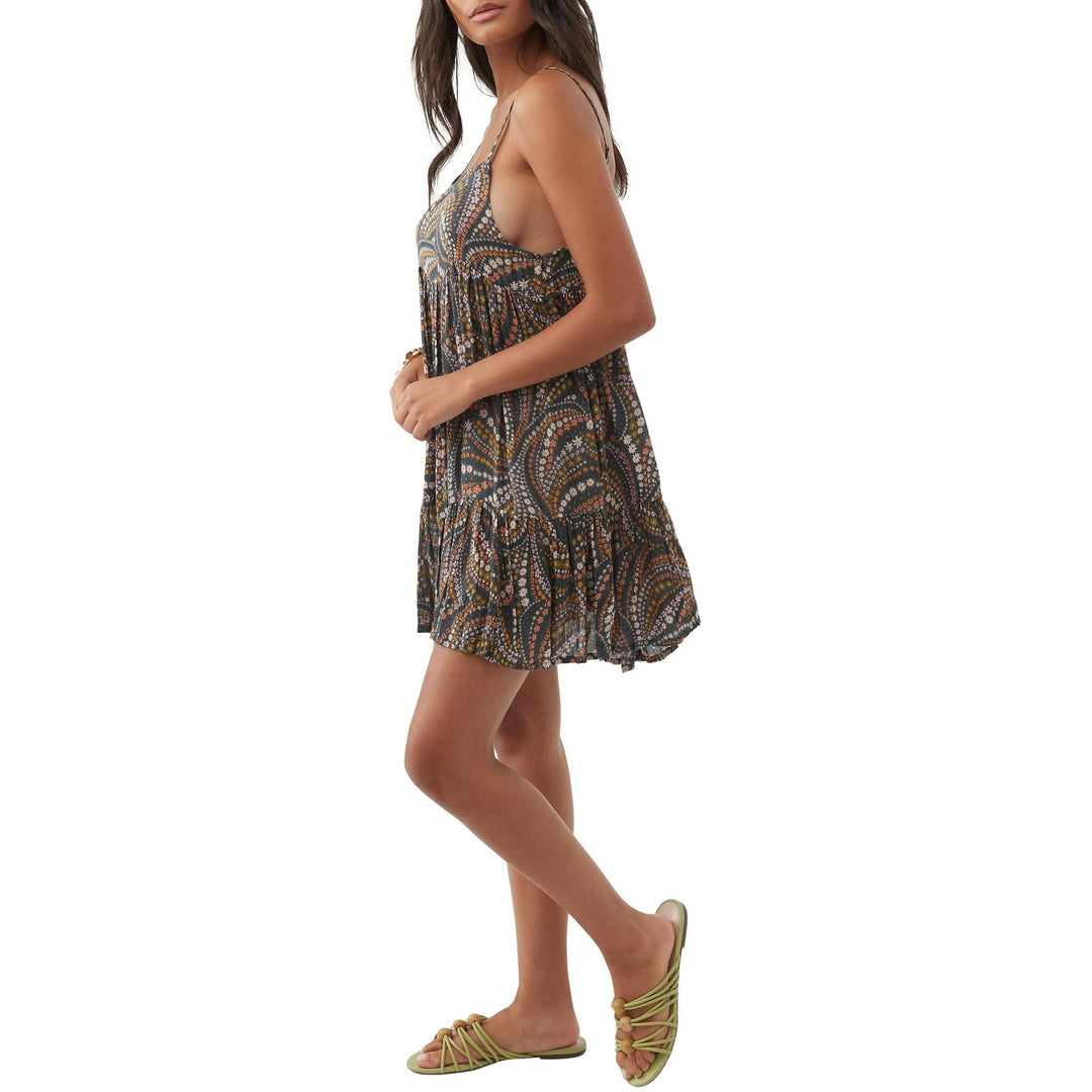 O'Neill Juniors' Rilee Floral-Print Cover-Up Dress