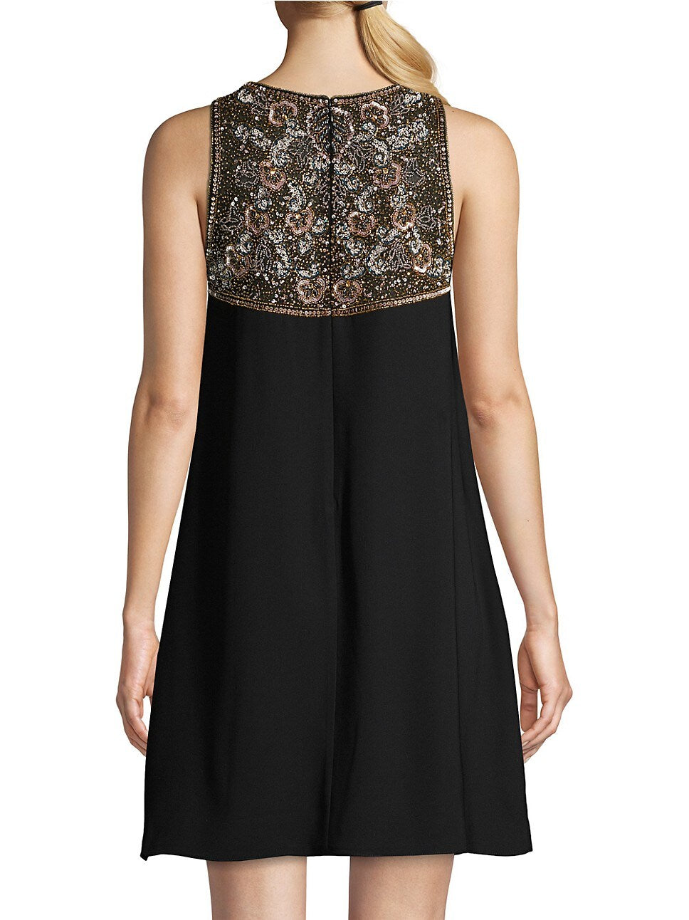 Aidan Mattox Embellished A-Line Dress