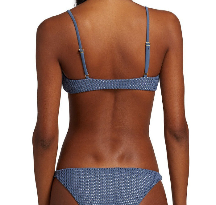 Onia Sarita Textured Bikini Top