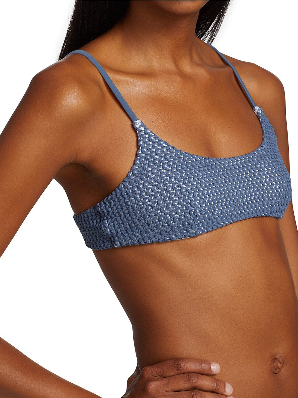 Onia Sarita Textured Bikini Top