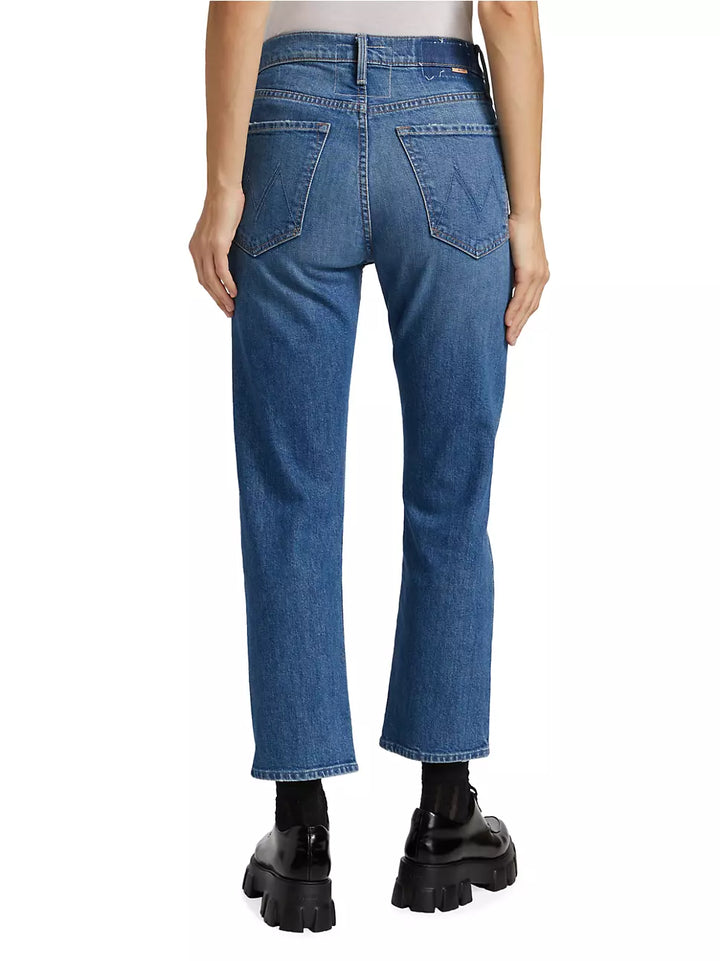 Mother The Tomcat High-Rise Stretch Kick-Flare Jeans
