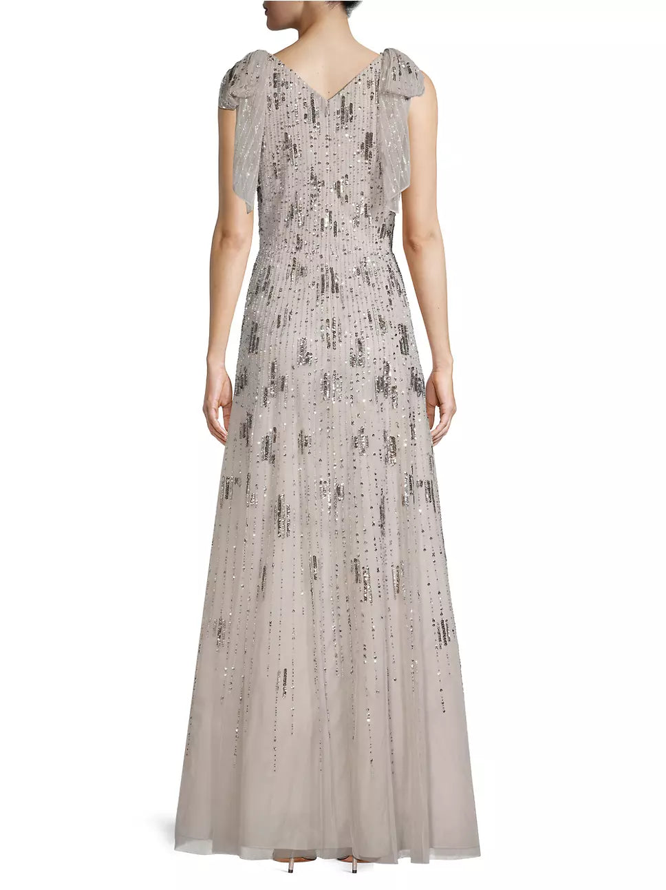 Aidan Mattox Sequined Gown