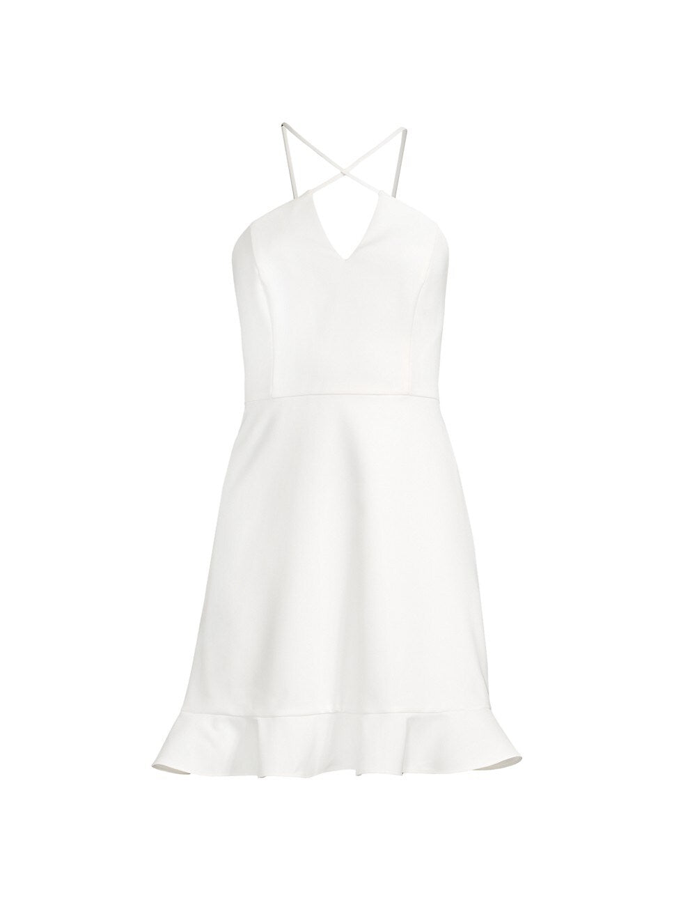 Aidan by Aidan Mattox Crisscross Straps Dress