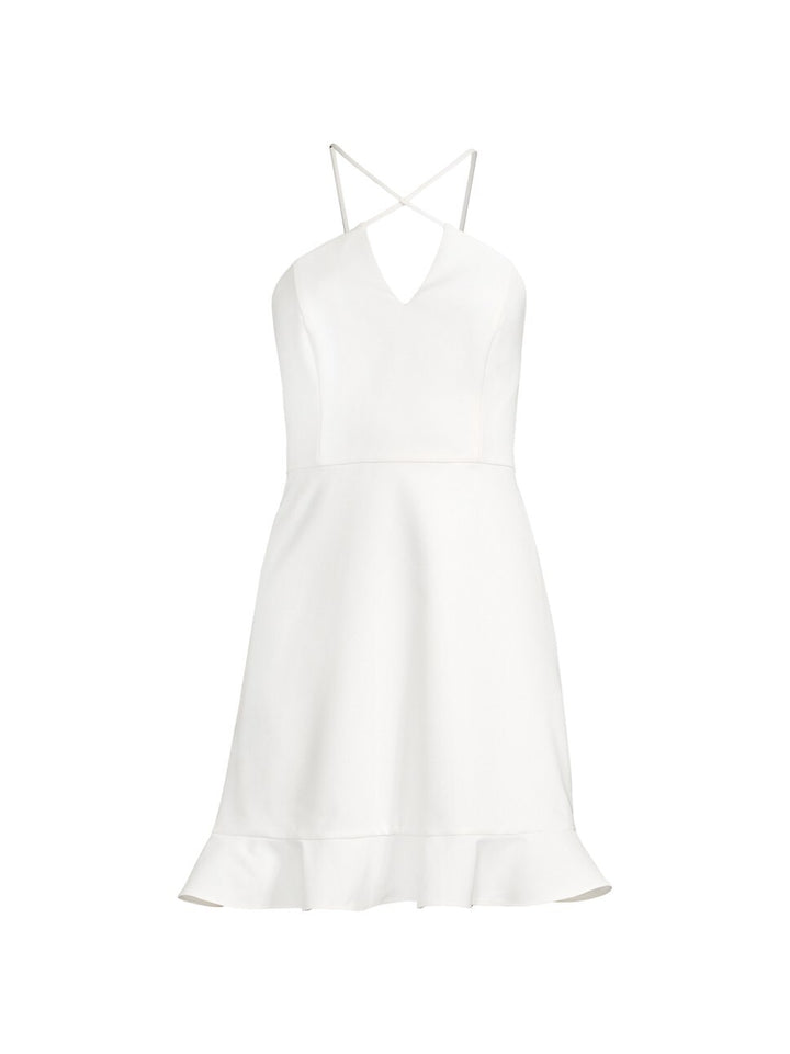 Aidan by Aidan Mattox Crisscross Straps Dress