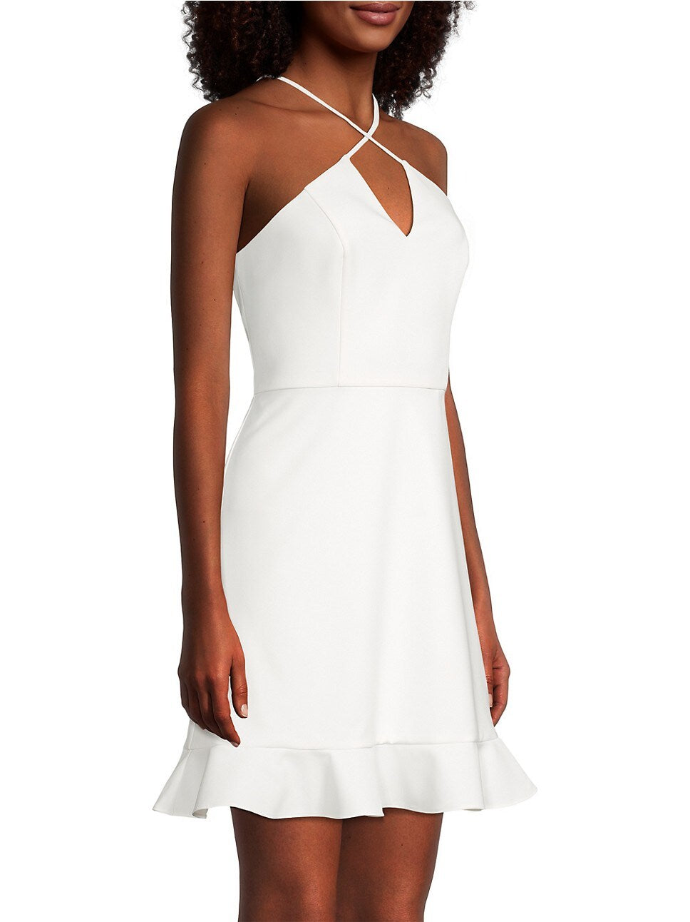 Aidan by Aidan Mattox Crisscross Straps Dress