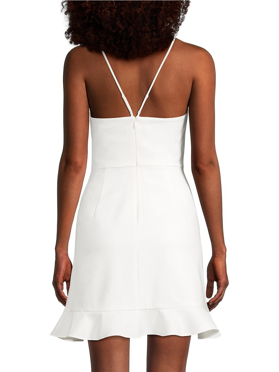 Aidan by Aidan Mattox Crisscross Straps Dress