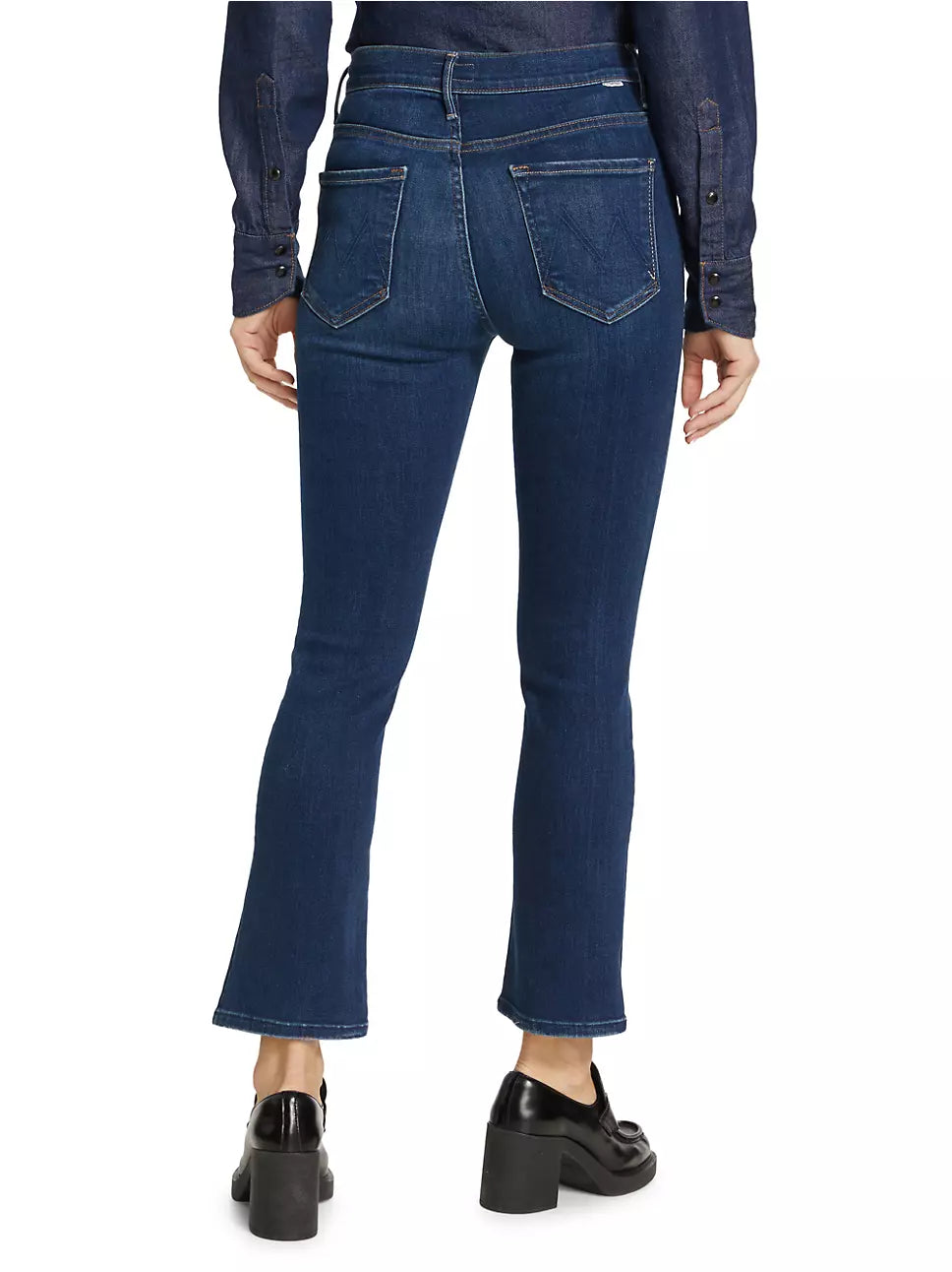 Mother The Insider Ankle-Crop Jeans