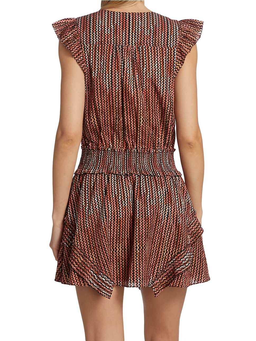 Ramy Brook Jessie Striped Minidress