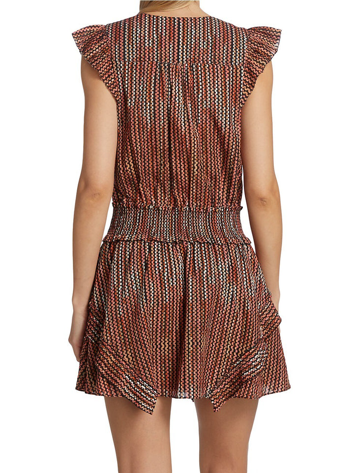 Ramy Brook Jessie Striped Minidress