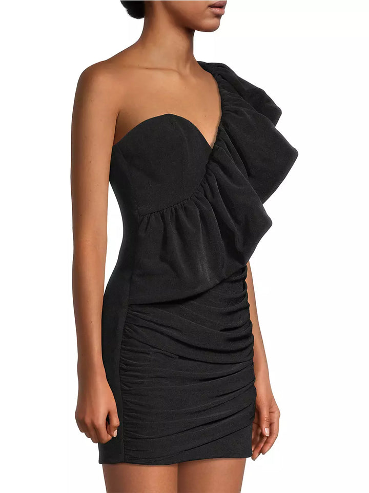 Katie May Take Flight Ruffled Mini Dress