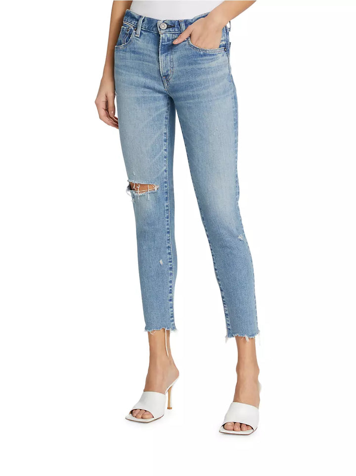 Moussy Vintage Depew Distressed Skinny Jeans