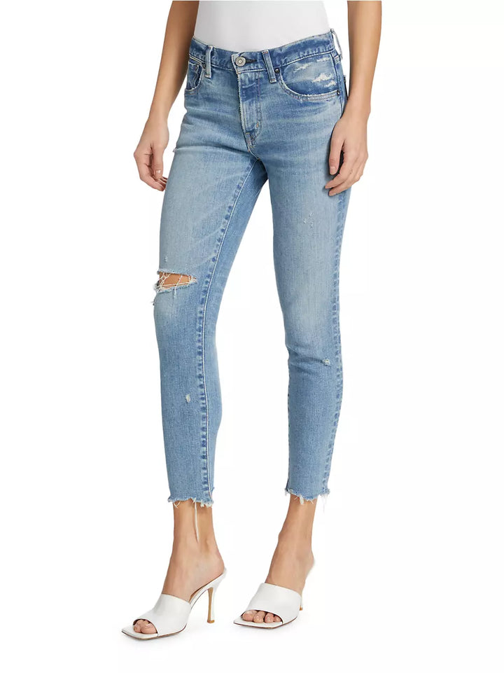 Moussy Vintage Depew Distressed Skinny Jeans