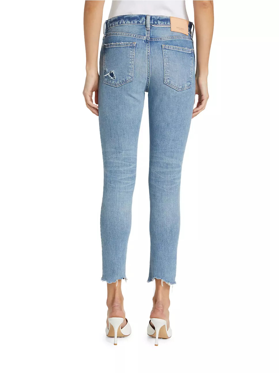 Moussy Vintage Depew Distressed Skinny Jeans