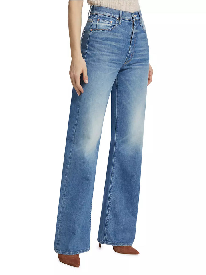 MOTHER The Lasso High Rise Wide Leg Jeans