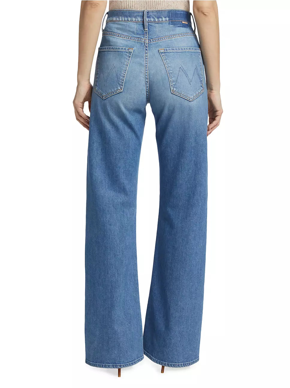 MOTHER The Lasso High Rise Wide Leg Jeans