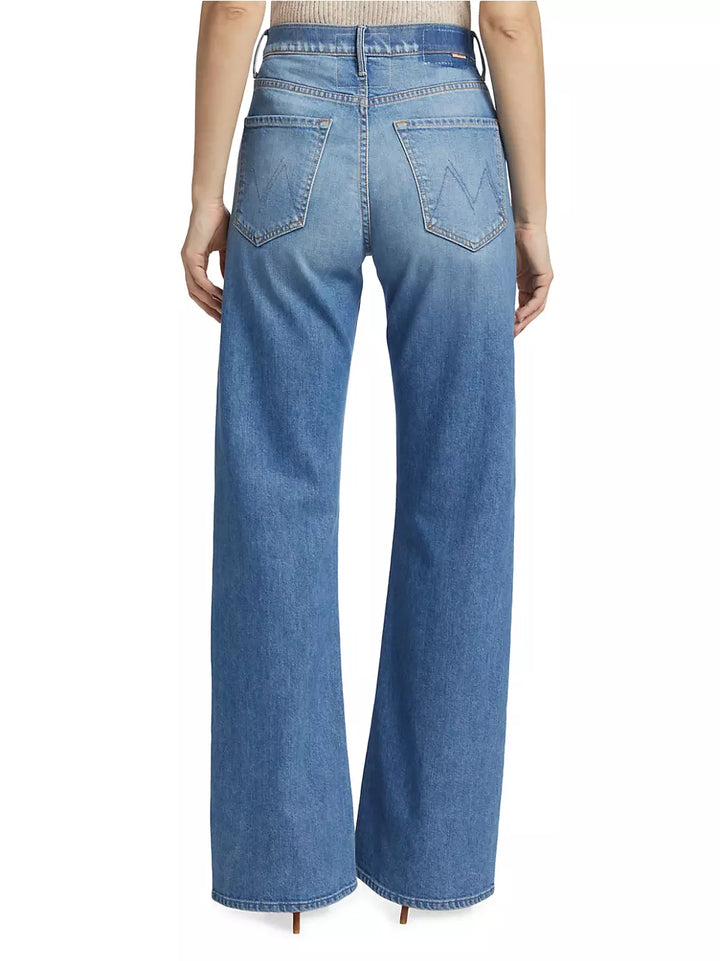 MOTHER The Lasso High Rise Wide Leg Jeans