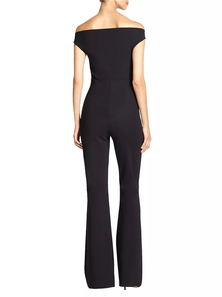 Chiara Boni La Petite Robe Rebecca Off-the-Shoulder Jumpsuit