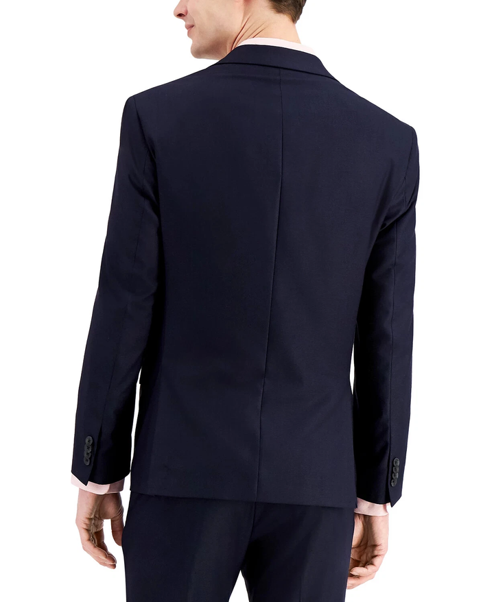 Kenneth Cole Reaction Techni-Cole Suit Separate Slim-Fit Suit Jacket MSRP $360