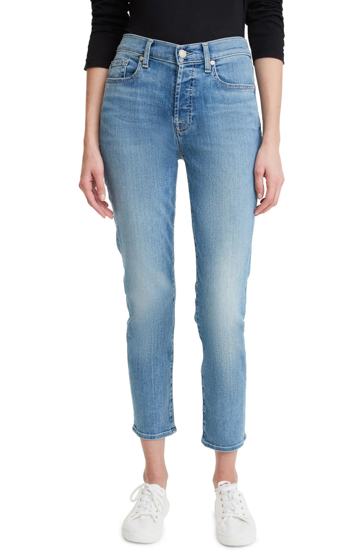 7 For All Mankind Josefina High Waist Boyfriend Jeans