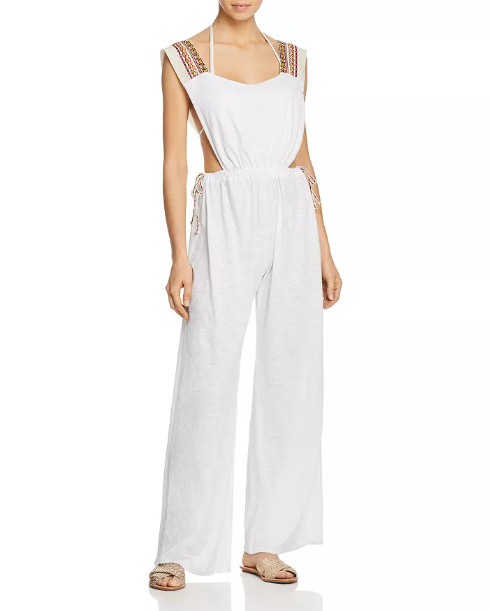 Pitusa Campesino Jumpsuit Swim Cover-Up