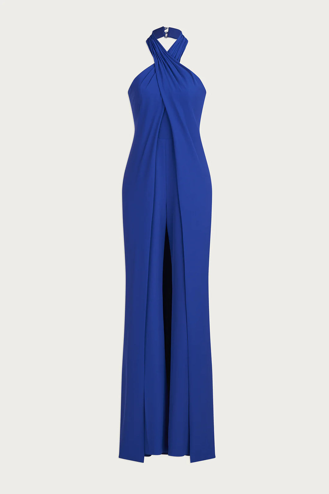 HALSTON Selah Draped Jumpsuit