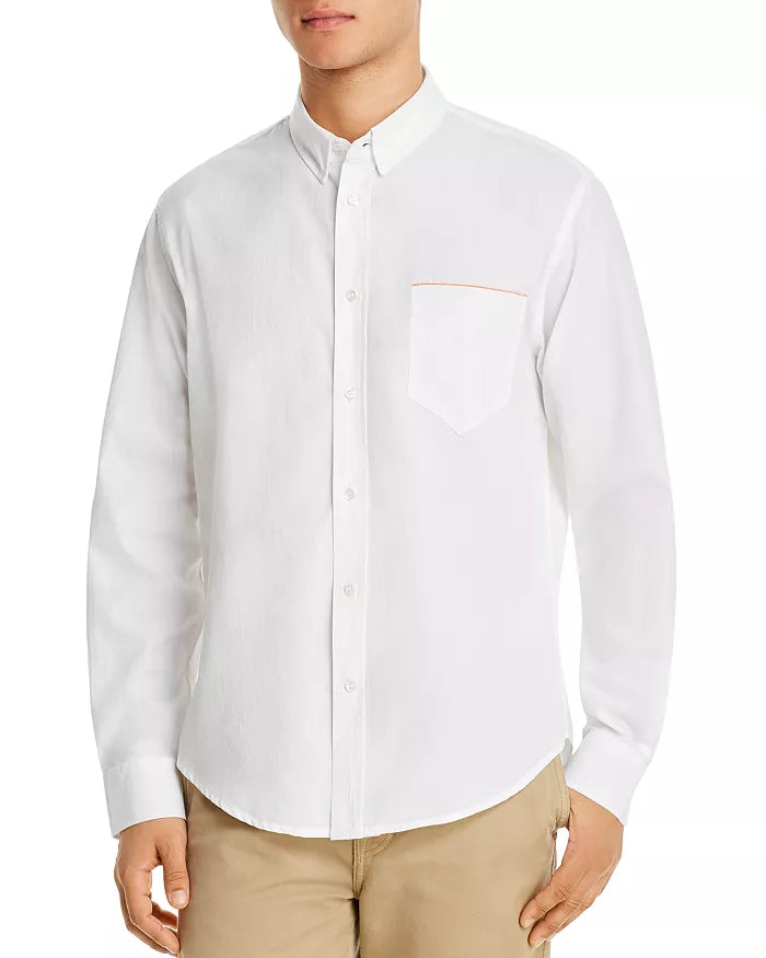 Billy Reid Men's Pocket Standard Fit Shirt