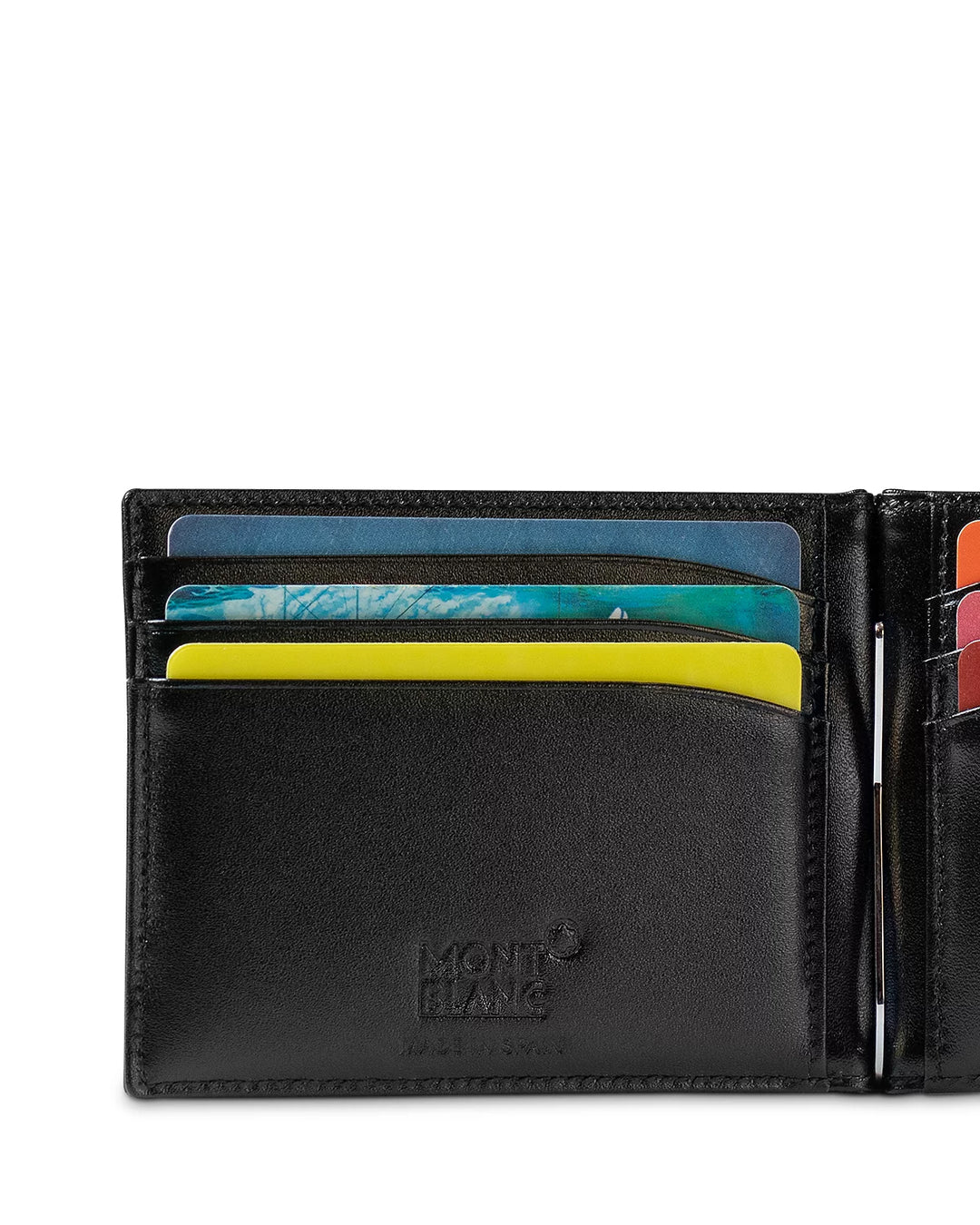 Montblanc Meisterstück 6cc Leather Wallet with Money Clip