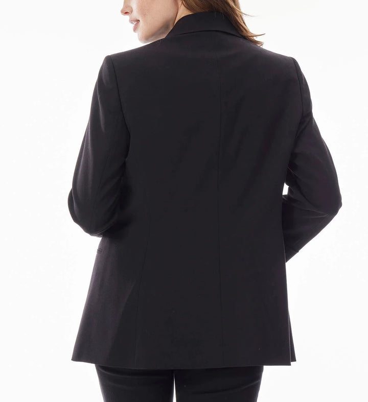 Jones New York Notch Collar Rolled Cuff Bi-Stretch Blazer