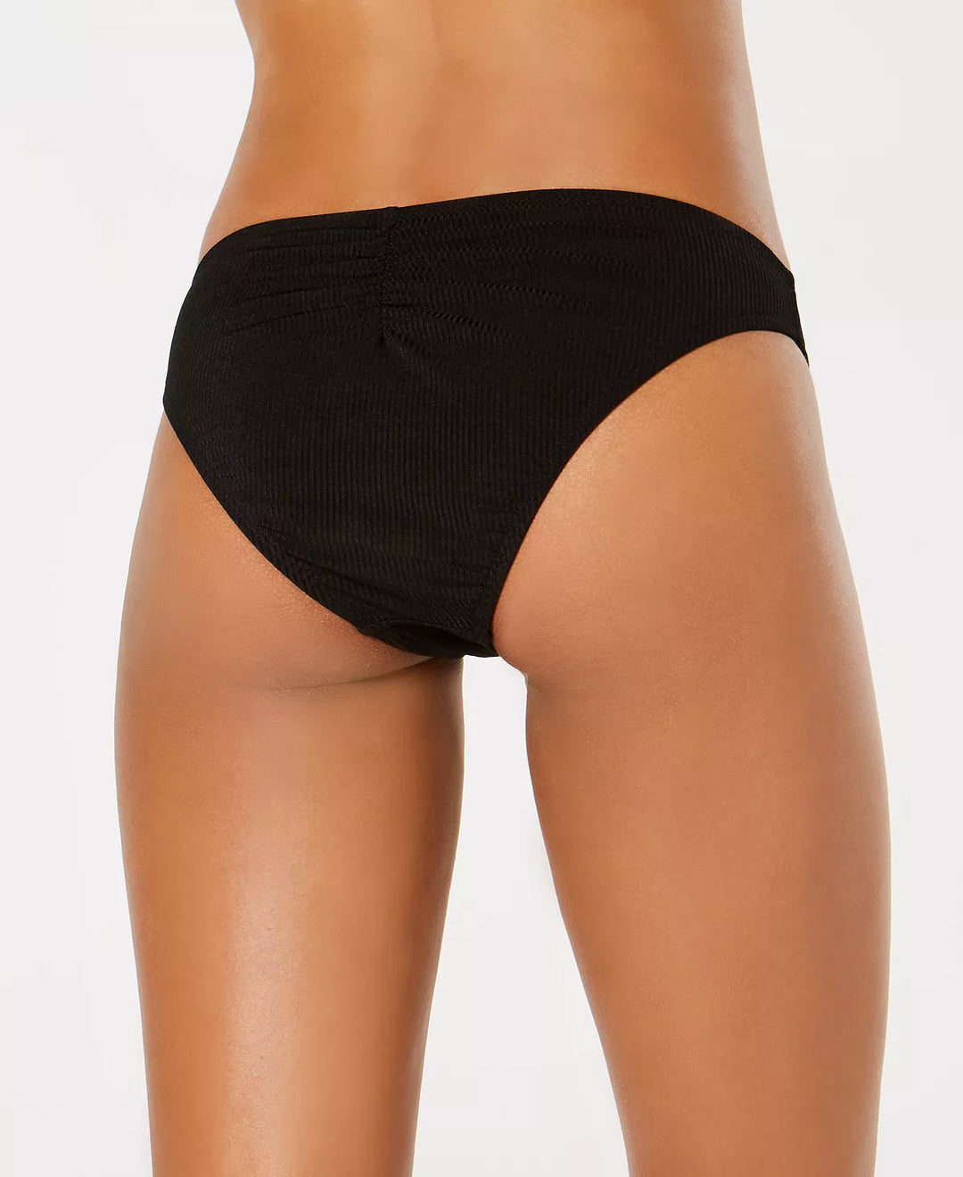 Hula Honey Juniors' Shimmer Rib Cheeky Hipster Bottoms