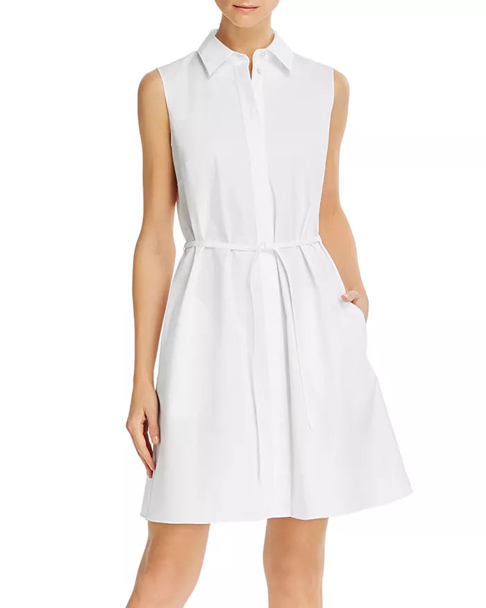 Theory Belted Shirt Dress