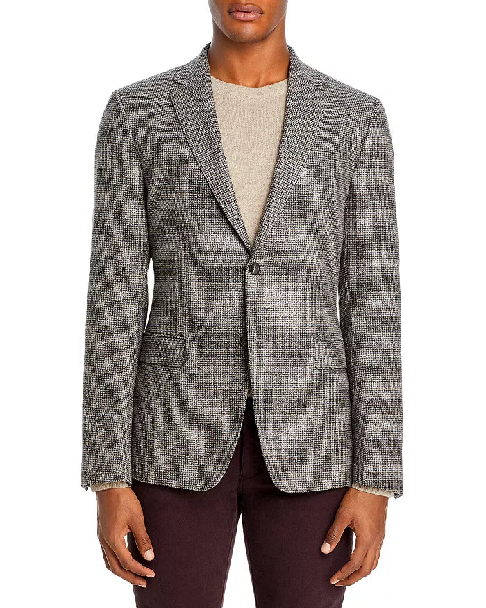 Z Zegna MEN Check Slim Fit Sport Coat