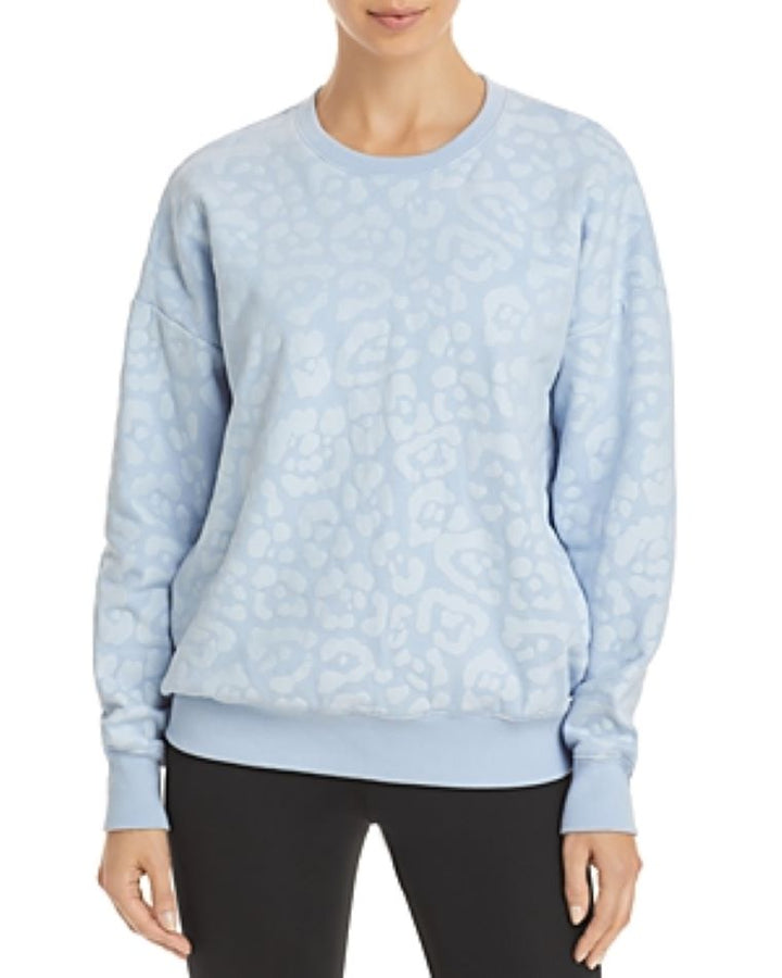 AQUA Athletic Leopard Gloss Sweatshirt