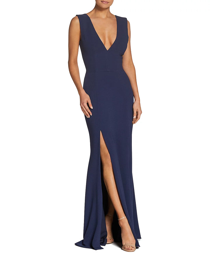 Dress the Population Sandra Plunging Gown