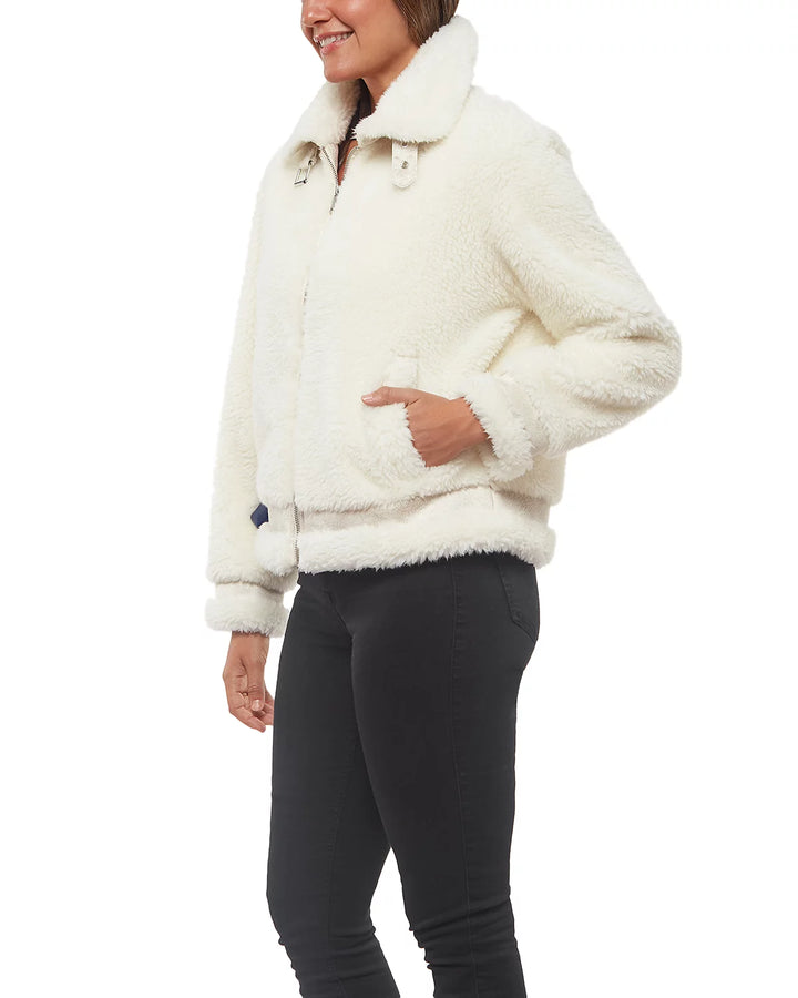 Sanctuary Faux Shearling Jacket