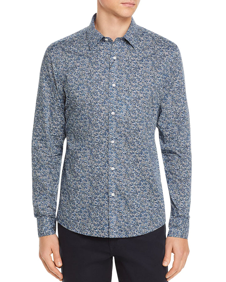 MICHAEL KORS MEN Mixed Floral Slim Fit Shirt