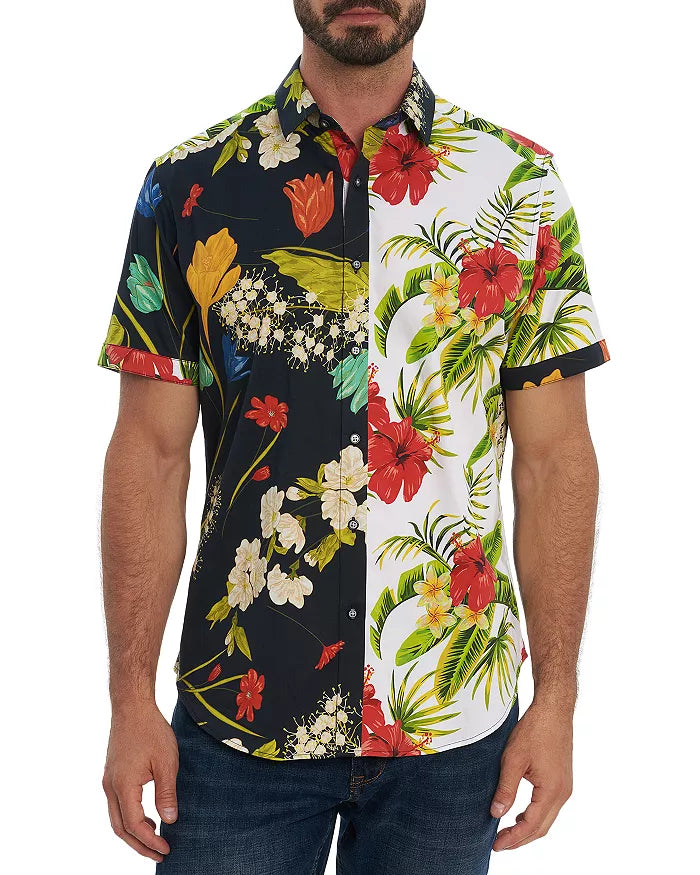 Robert Graham MEN Two Faced Short Sleeve Shirt