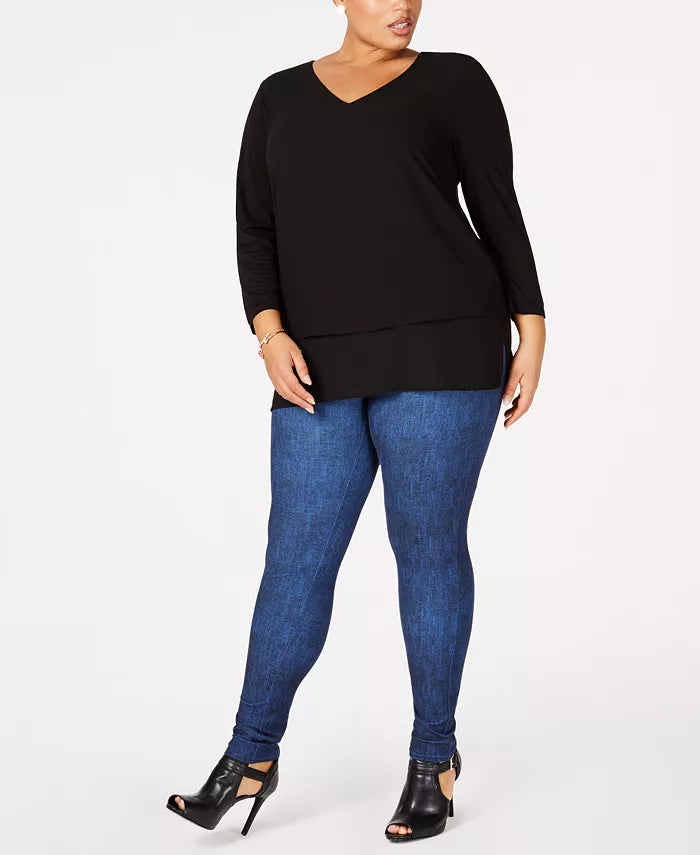 MICHAEL MICHAEL KORS Plus Size Printed Leggings