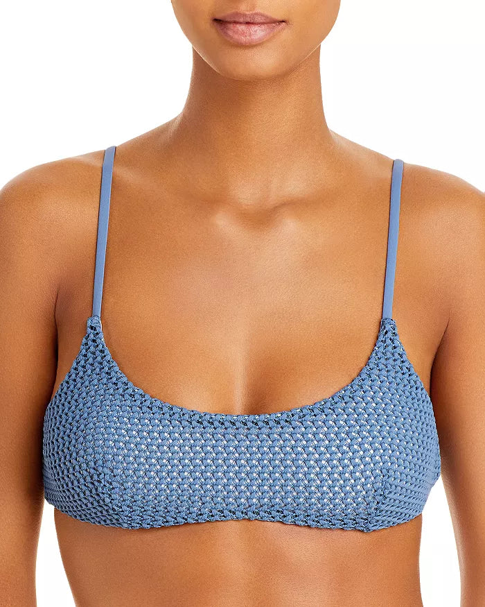 Onia Sarita Textured Bikini Top