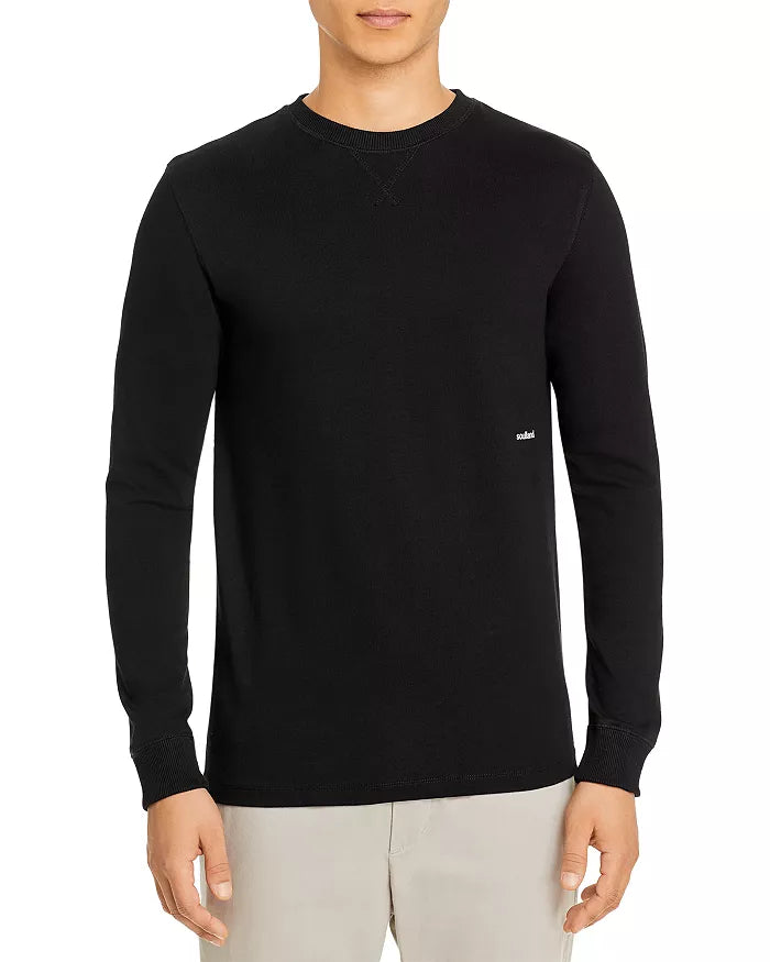 Soulland Men's Noah Long Sleeve Logo Tee