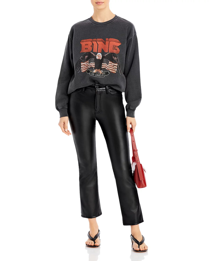 Anine Bing Vintage Eagle-Graphic Sweatshirt