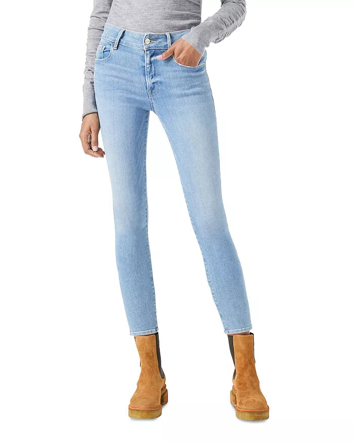 FRAME Le One High Rise Skinny Jeans