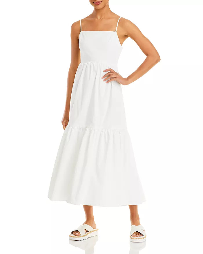 WAYF Open Back Tiered Sundress