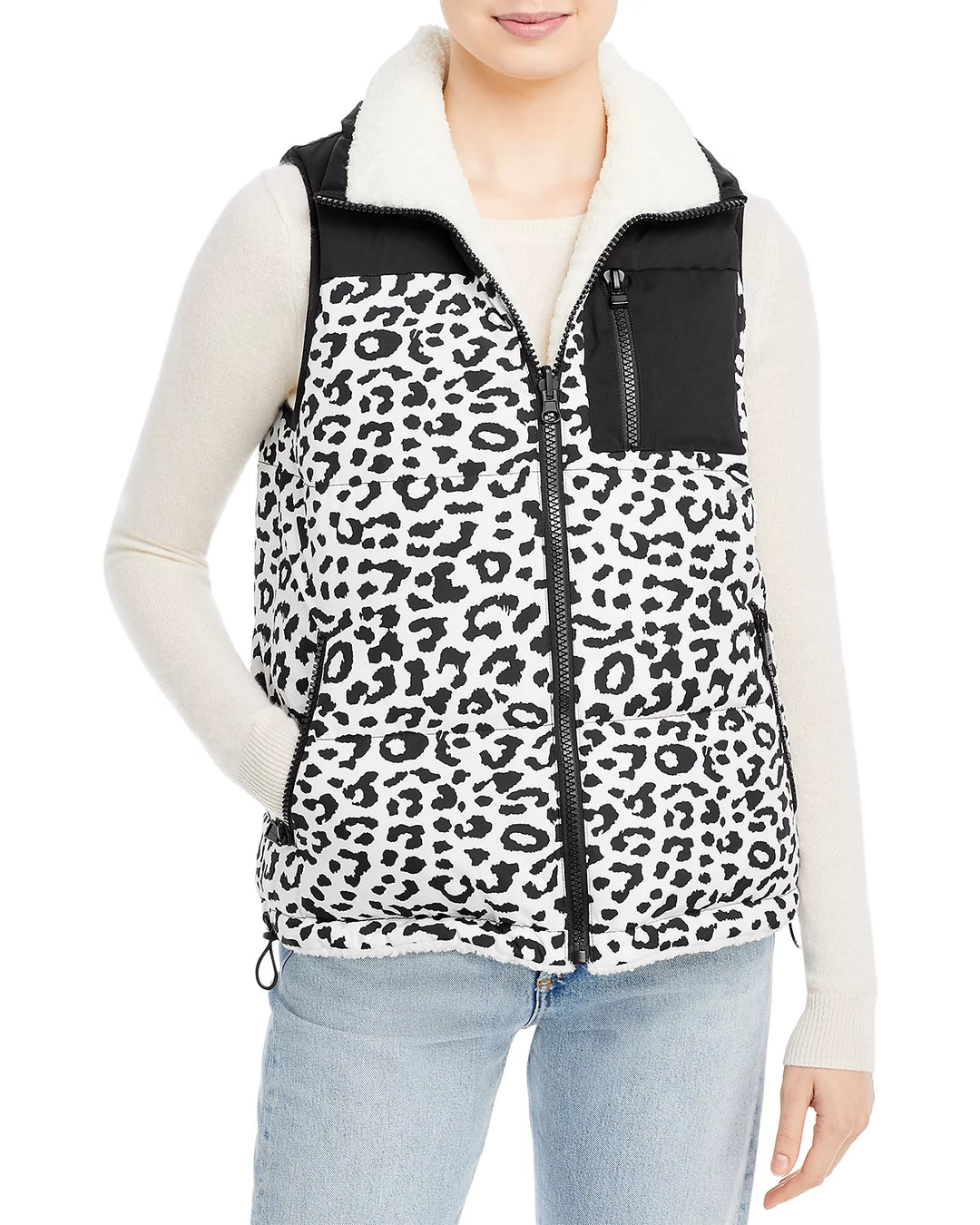 Sanctuary Reversible Puffer Vest
